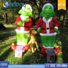 Giant Airblown Grinch Inflatables Ballon Outdoor Weihnachten Grinch Aufblasbar